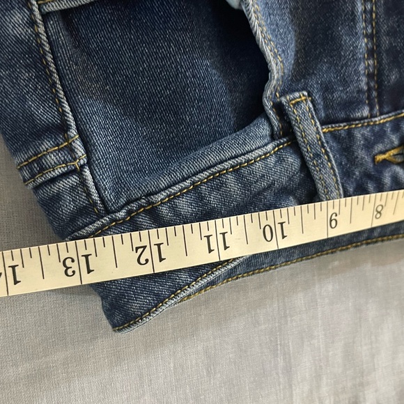 Classic Blue Mid Rise Wide Leg Women's Jeans size Small - Picture 7 of 8